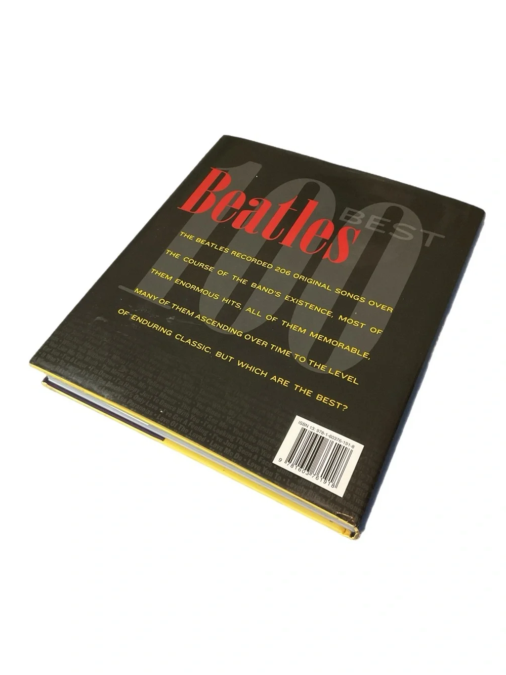 100 Best Beatles Songs ~ An Informed and Passionate Fans Guide HARDCOVER 2004